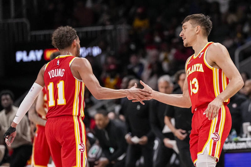 Trae Young Returns with a Double-Double, Sets Assists Record in First Game Back